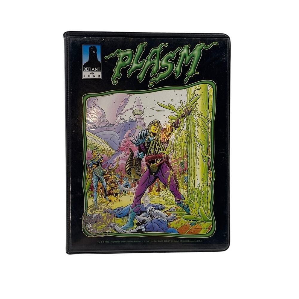 1993 Plasm Defiant #0 Trading Card Album Set 150 Cards + 3 Holograms